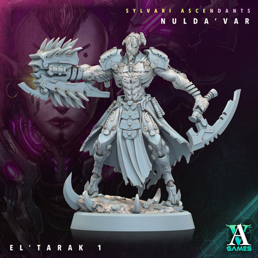 El Tarak - v1 | DnD Miniatures | Tabletop Gaming | Tabletop Miniature | Sci-Fi | Cyberpunk