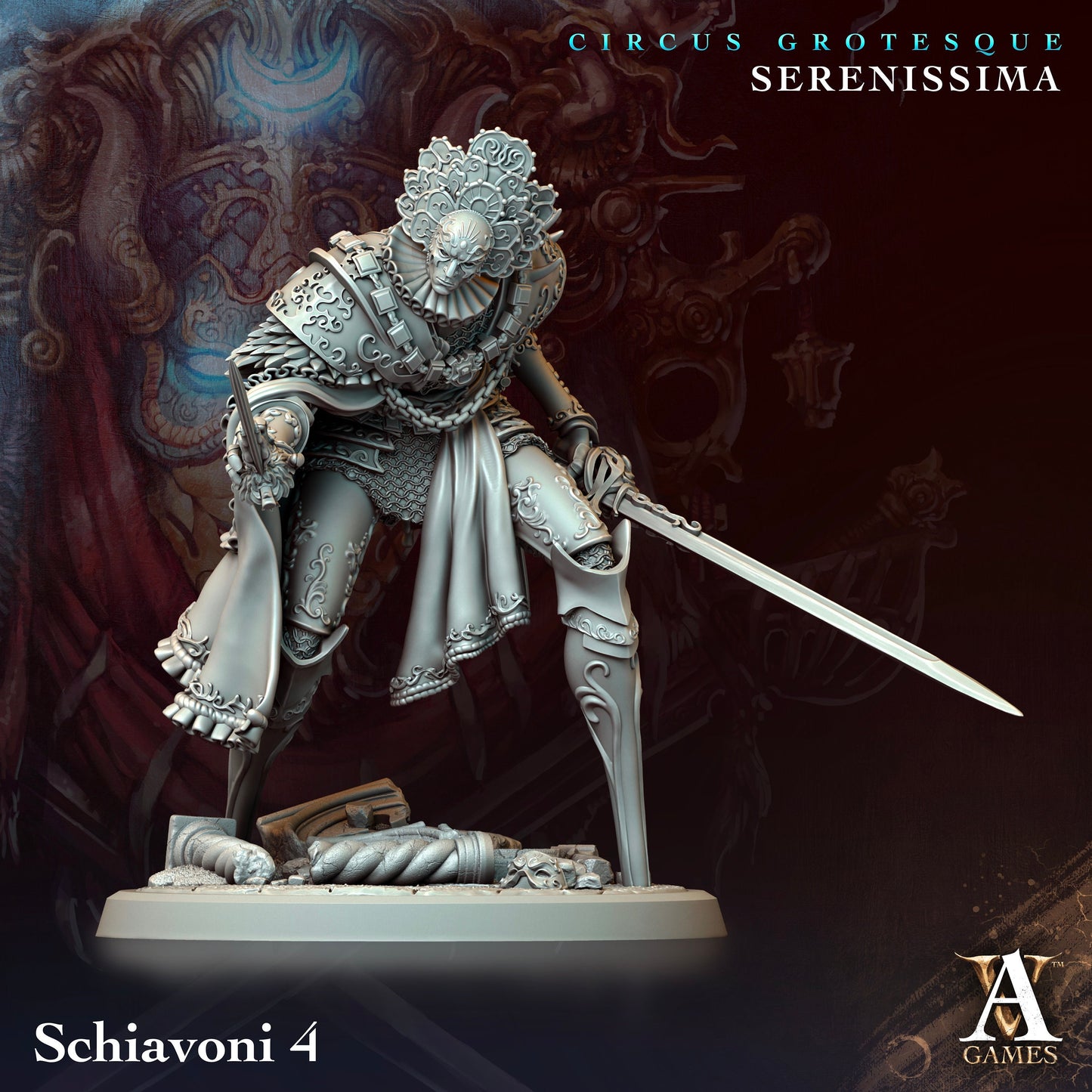 Schiavoni - v4 | DnD Miniatures | Tabletop Gaming Miniature | Fantasy-War Games