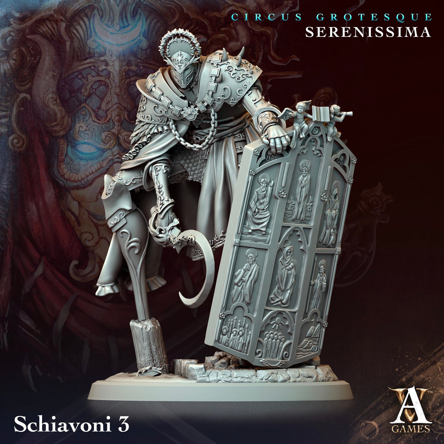 Schiavoni - v3 | DnD Miniatures | Tabletop Gaming Miniature | Fantasy-War Games