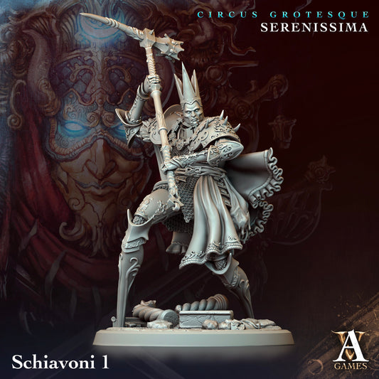 Schiavoni - v1 | DnD Miniatures | Tabletop Gaming Miniature | Fantasy-War Games