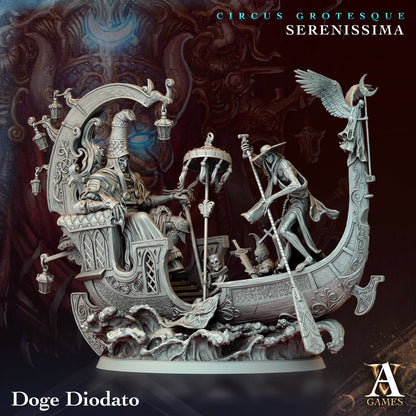 Doge Diodato | DnD Miniatures | Tabletop Gaming Miniature | Fantasy-War Games