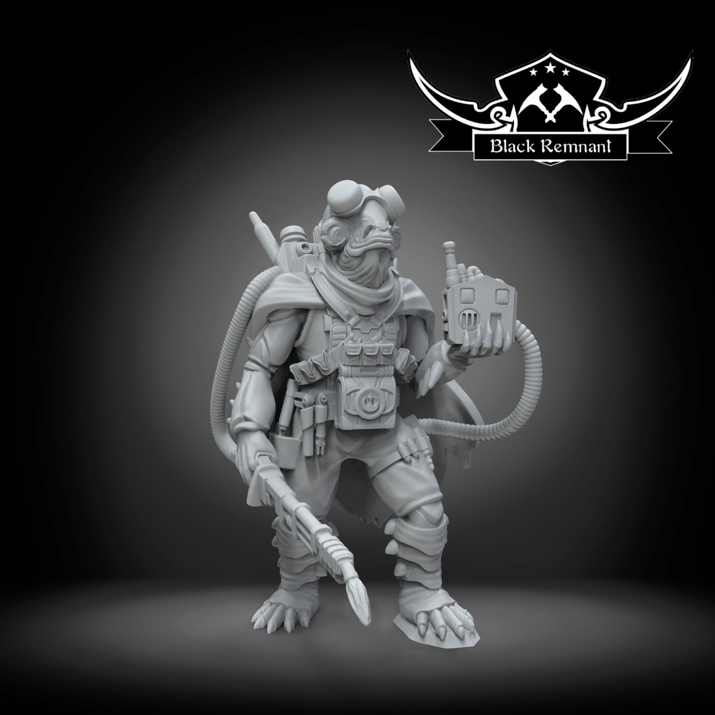 Fish Engineer | 35mm | SW Legions | DnD Miniatures | Tabletop Gaming | Shatterpoint | Sci-Fi | SW Miniatures