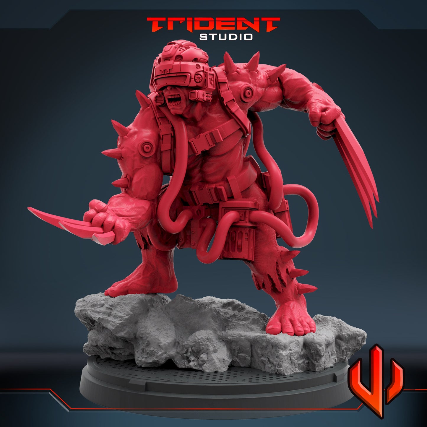 Weapon H | 40mm Crisis Protocol | Tabletop Gaming | Tabletop Miniature | Superhero | MCP