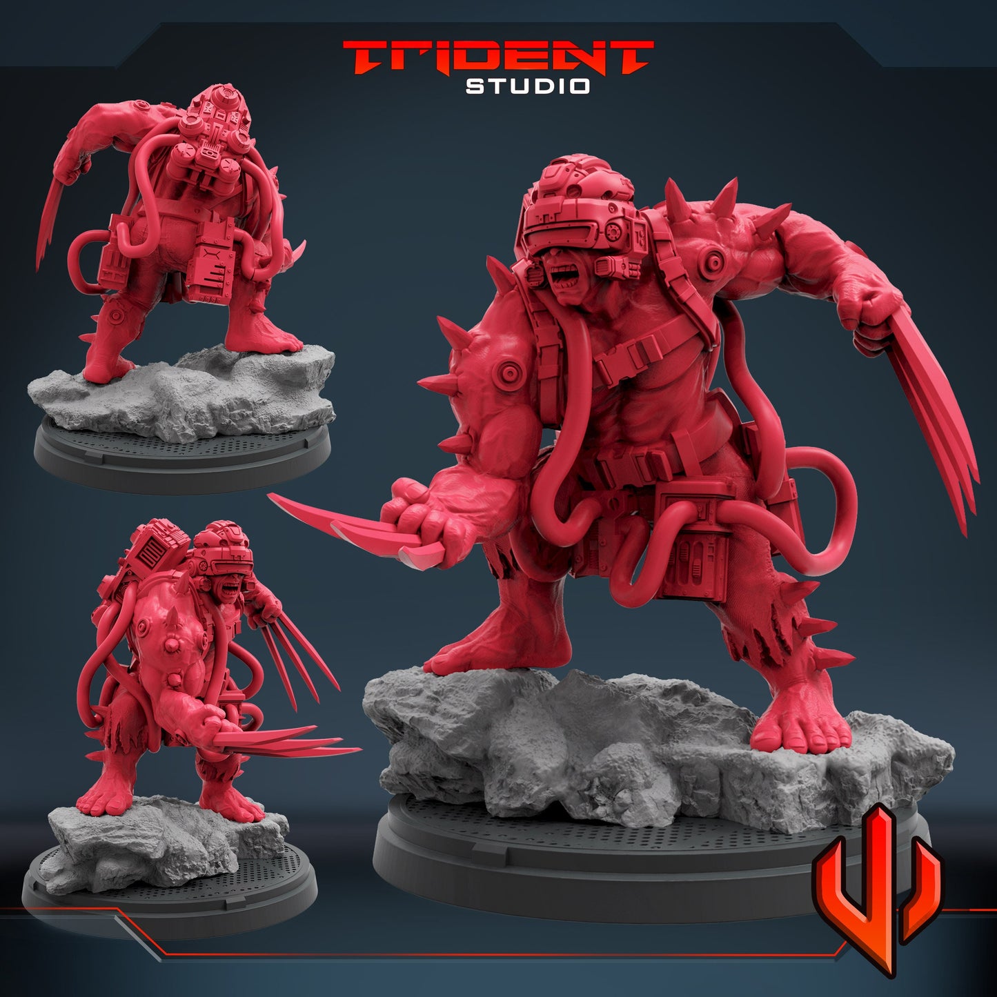 Weapon H | 40mm Crisis Protocol | Tabletop Gaming | Tabletop Miniature | Superhero | MCP