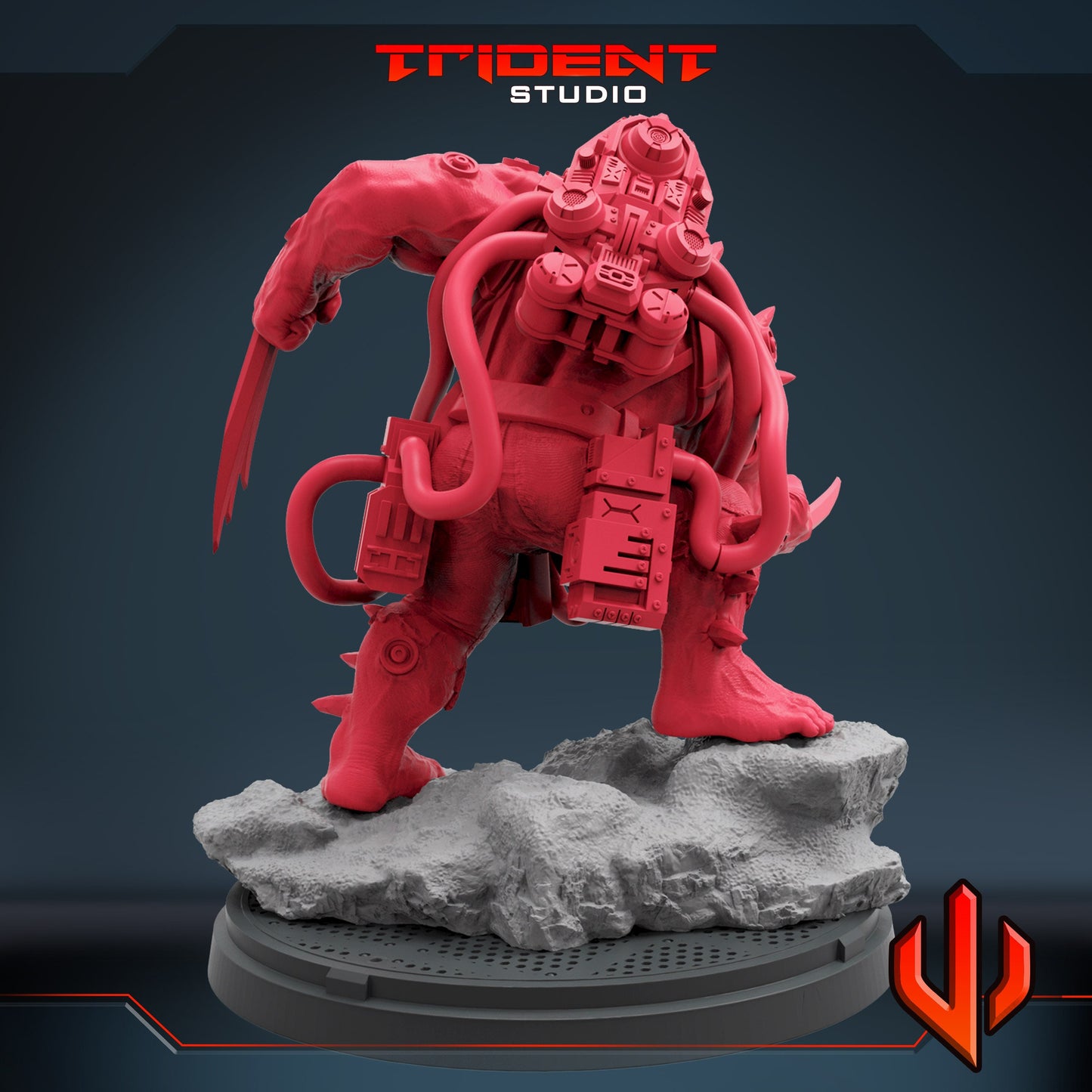 Weapon H | 40mm Crisis Protocol | Tabletop Gaming | Tabletop Miniature | Superhero | MCP