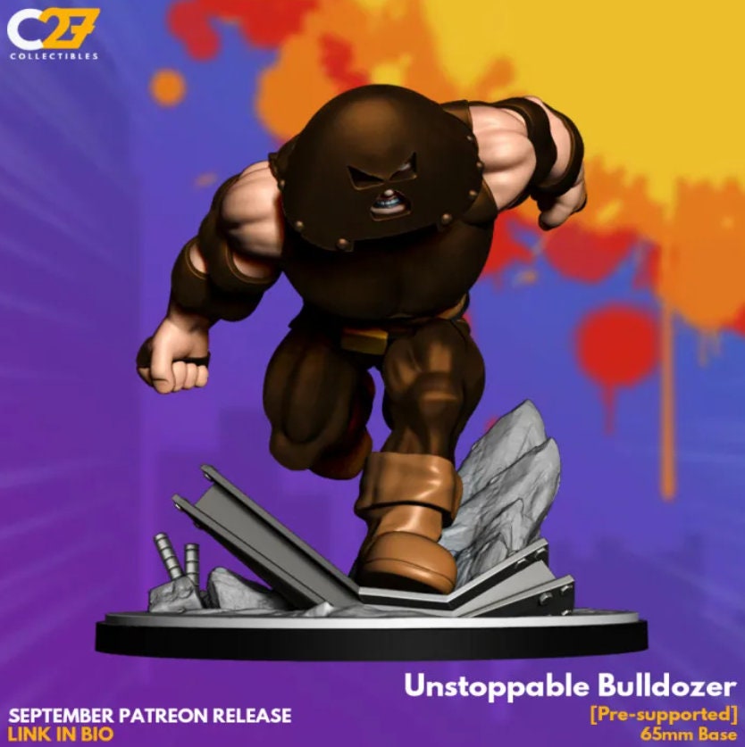 Unstoppable Bulldozer | 40mm Crisis Protocol | Tabletop Gaming | Tabletop Miniature | Superhero | MCP