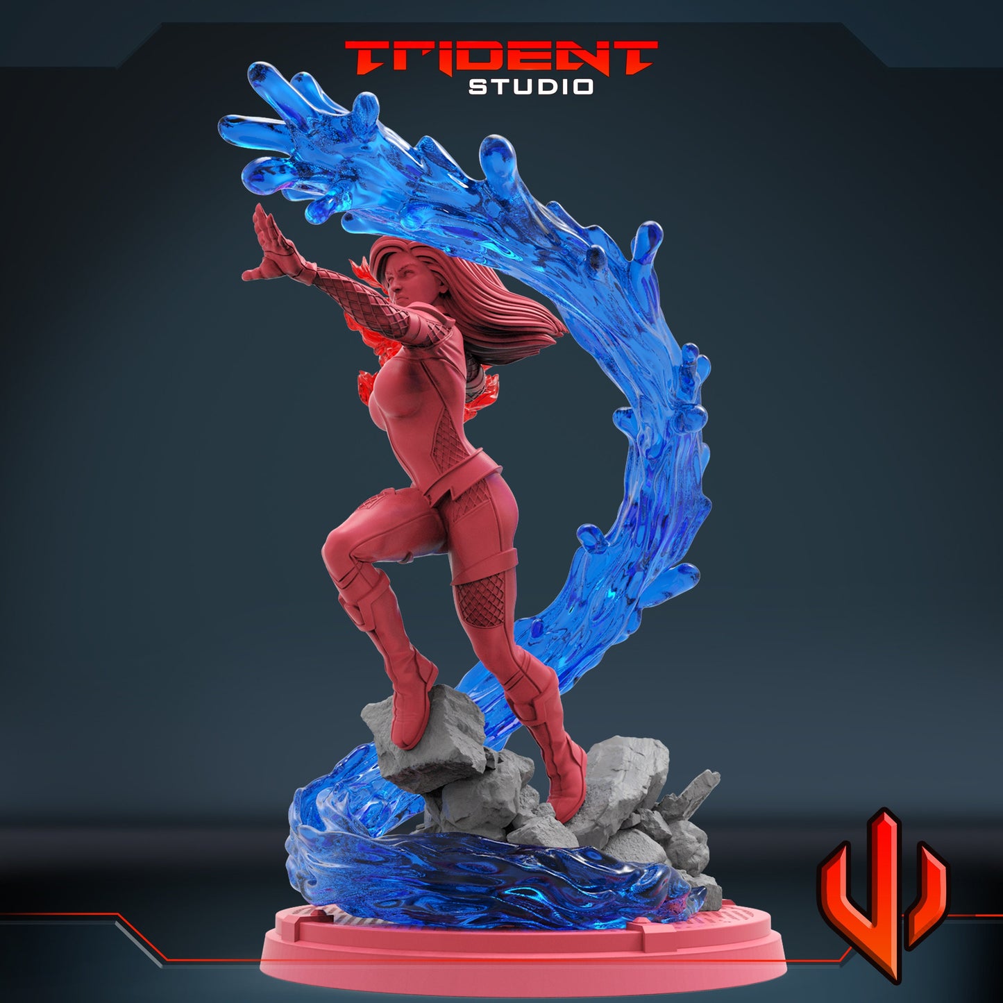 Crystal - A | 40mm Crisis Protocol | Tabletop Gaming | Tabletop Miniature | Superhero | MCP