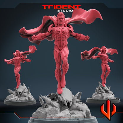 Quasar - A | 40mm Crisis Protocol | Tabletop Gaming | Tabletop Miniature | Superhero | MCP