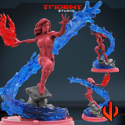 Crystal - A | 40mm Crisis Protocol | Tabletop Gaming | Tabletop Miniature | Superhero | MCP