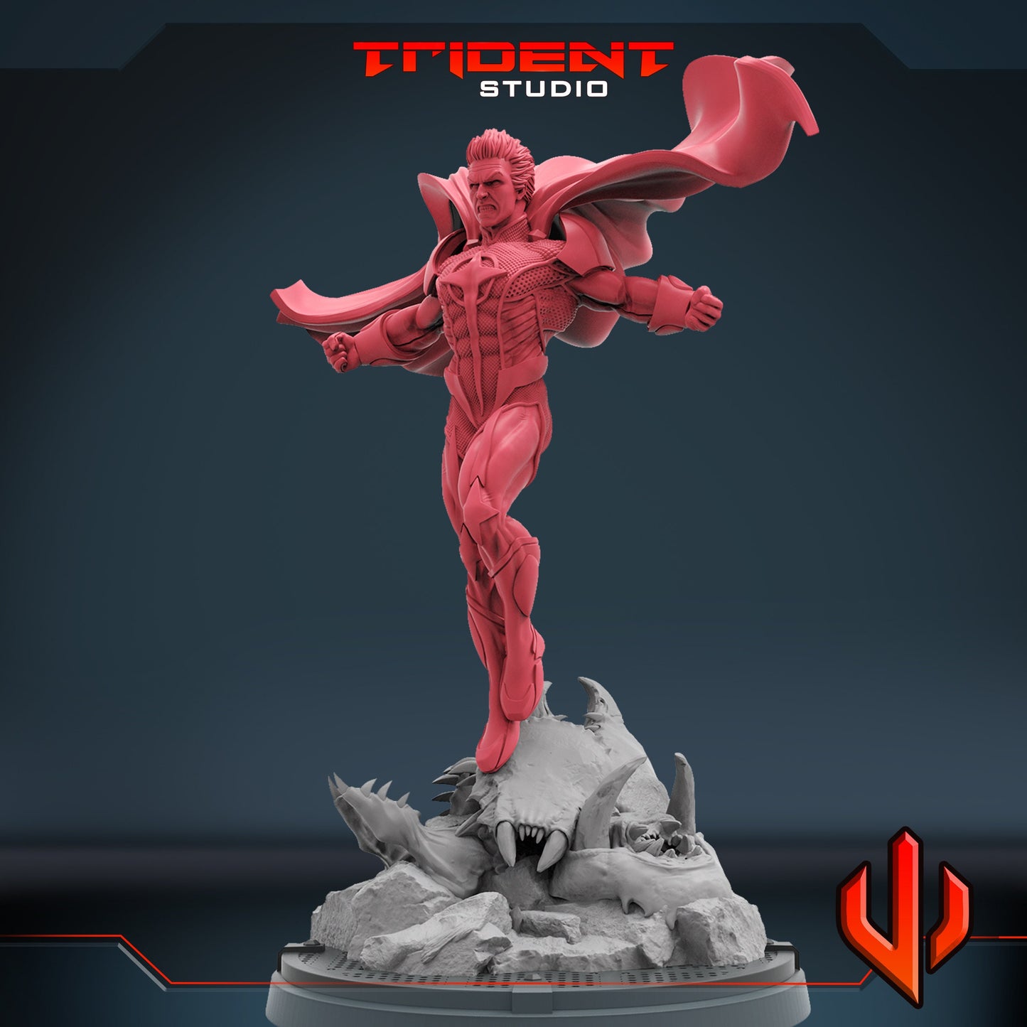 Quasar - A | 40mm Crisis Protocol | Tabletop Gaming | Tabletop Miniature | Superhero | MCP