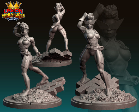 Jo | 40mm Crisis Protocol | Tabletop Gaming | Tabletop Miniature | Superhero | MCP