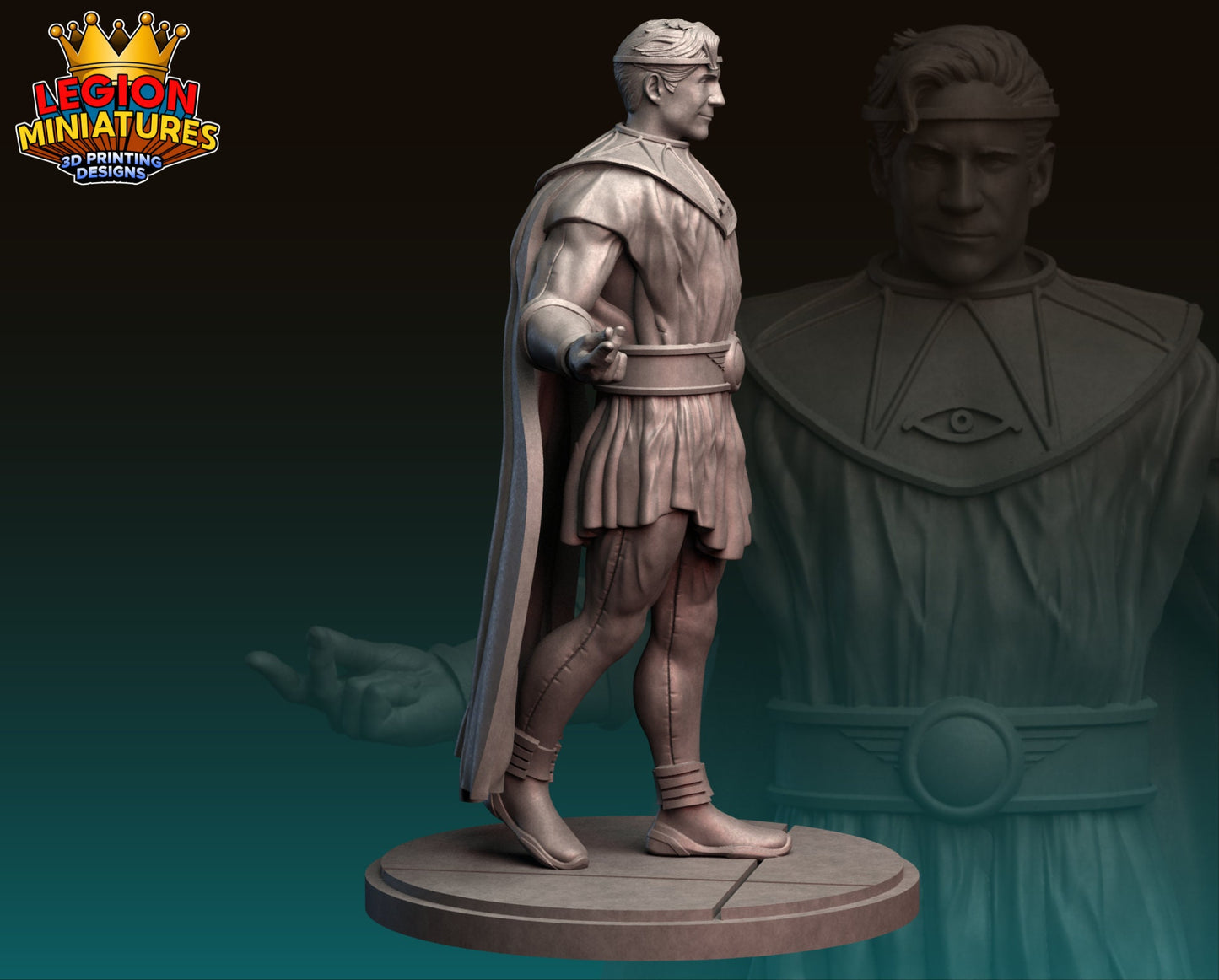 Ozzy-Mandias | 40mm Crisis Protocol | Tabletop Gaming | Tabletop Miniature | Superhero | MCP