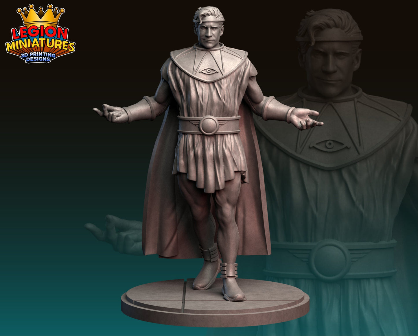 Ozzy-Mandias | 40mm Crisis Protocol | Tabletop Gaming | Tabletop Miniature | Superhero | MCP