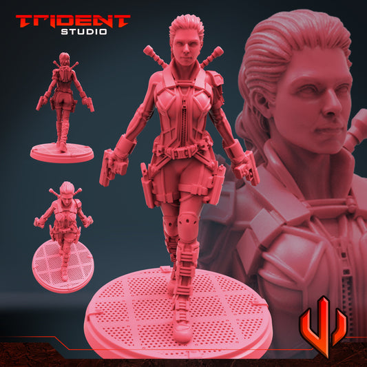 Momma Widow - C | 40mm Crisis Protocol | Tabletop Gaming | Tabletop Miniature | Superhero | MCP