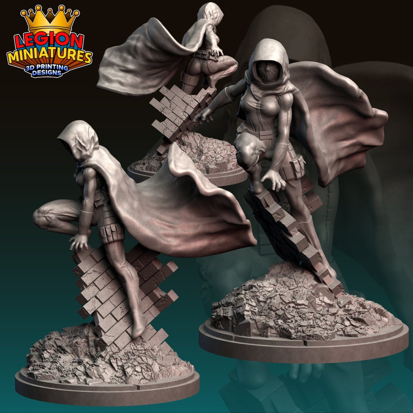 Spoiler | 40mm Crisis Protocol | Tabletop Gaming | Tabletop Miniature | Superhero | MCP