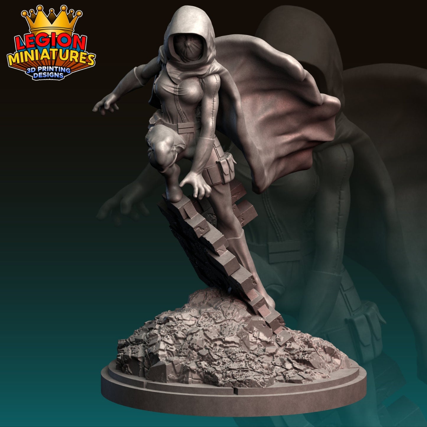 Spoiler | 40mm Crisis Protocol | Tabletop Gaming | Tabletop Miniature | Superhero | MCP