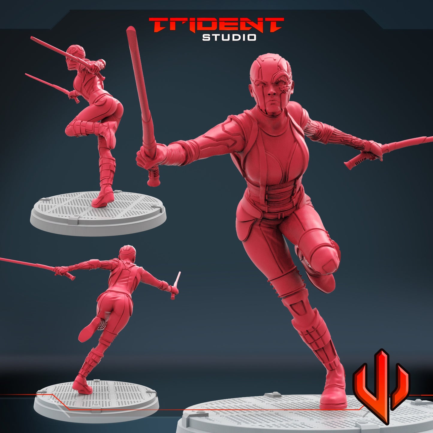 Stellar - A | 40mm Crisis Protocol | Tabletop Gaming | Tabletop Miniature | Superhero | MCP