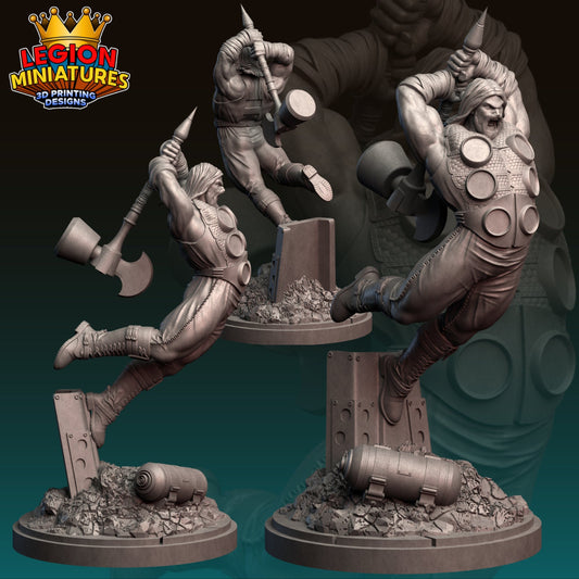 Ultimate Theor | 40mm Crisis Protocol | Tabletop Gaming | Tabletop Miniature | Superhero | MCP