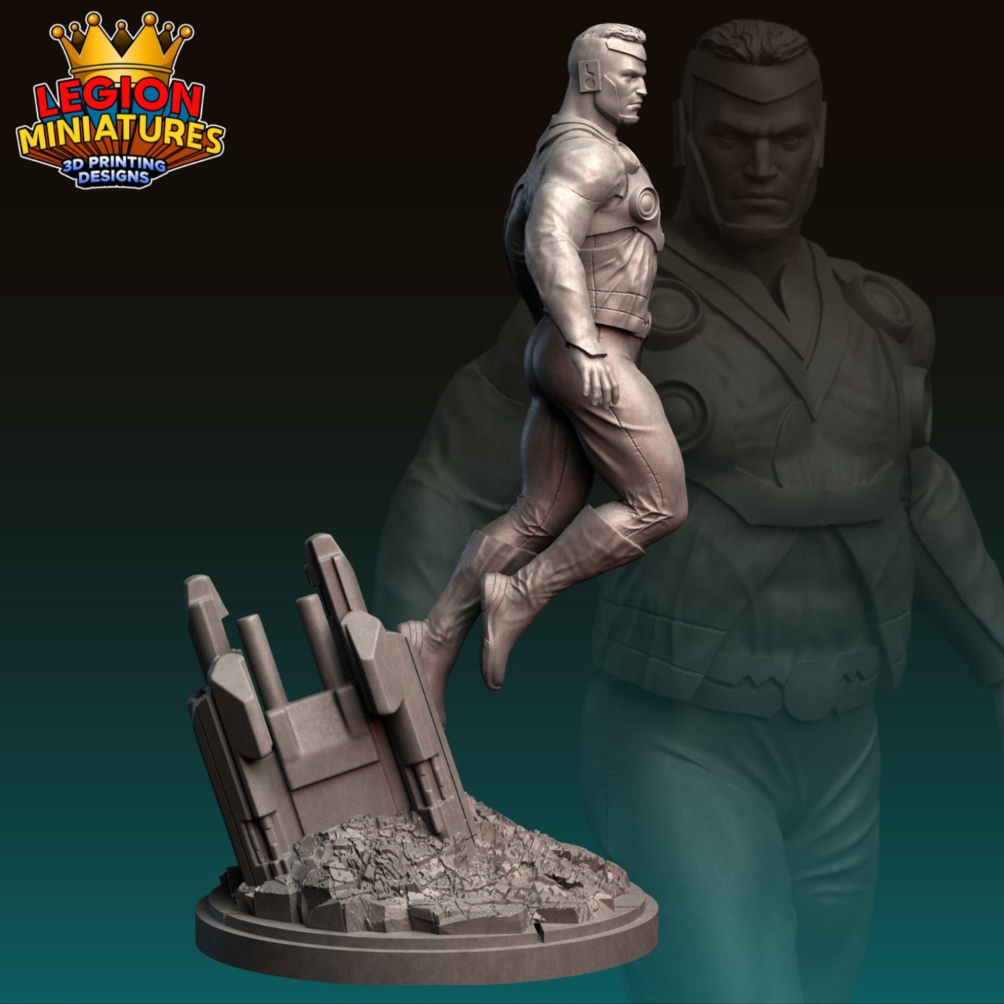 Lite-Ray | 40mm Crisis Protocol | Tabletop Gaming | Tabletop Miniature | Superhero | MCP