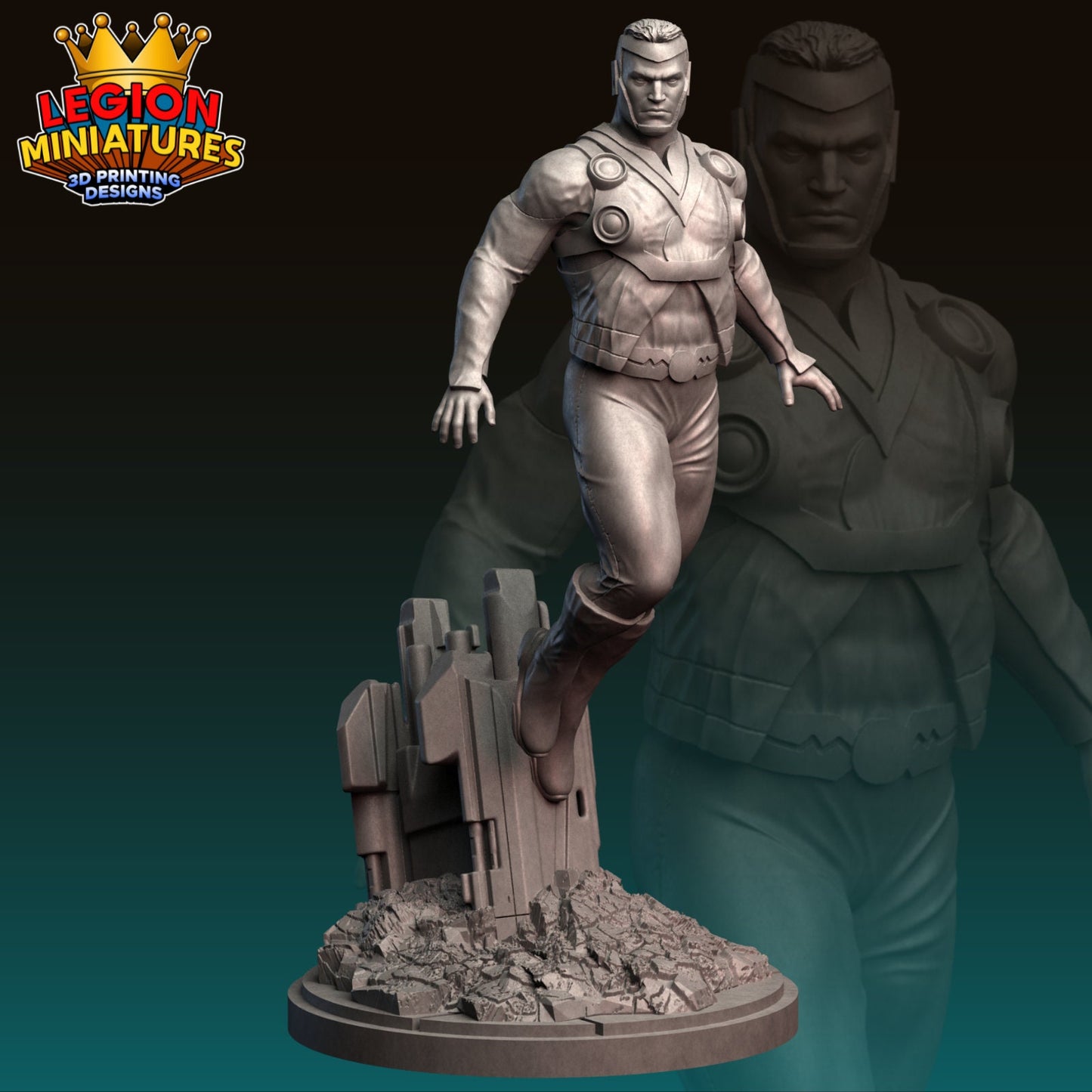 Lite-Ray | 40mm Crisis Protocol | Tabletop Gaming | Tabletop Miniature | Superhero | MCP