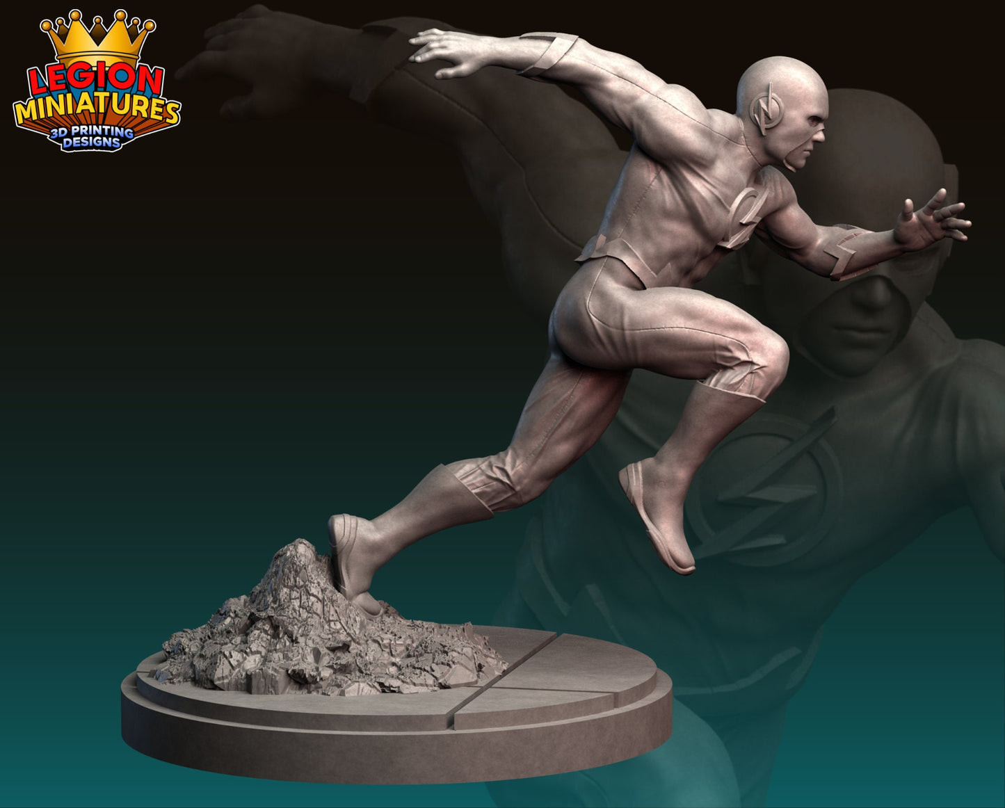 Speedy | 40mm Crisis Protocol | Tabletop Gaming | Tabletop Miniature | Superhero | MCP