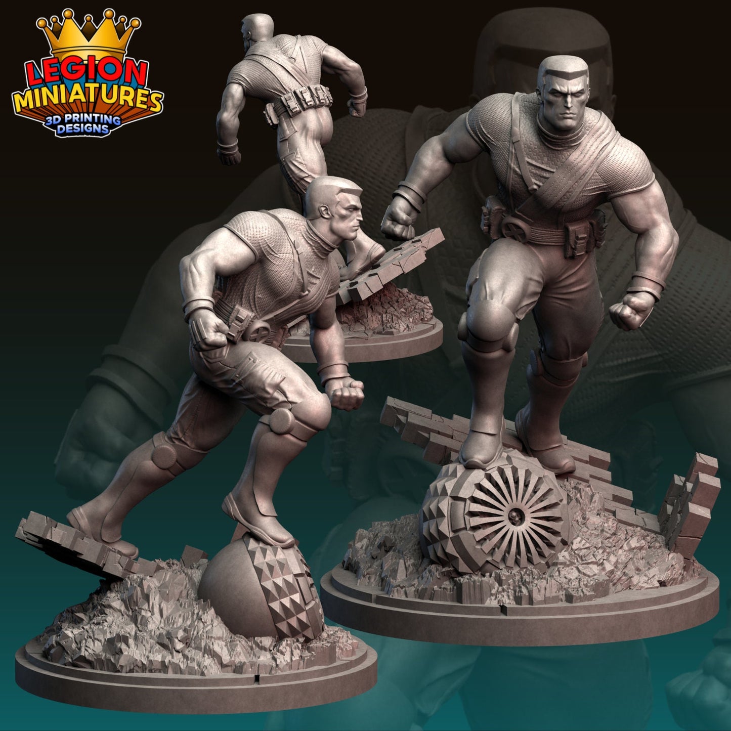 Ultimate Kalassus | 40mm Crisis Protocol | Tabletop Gaming | Tabletop Miniature | Superhero | MCP