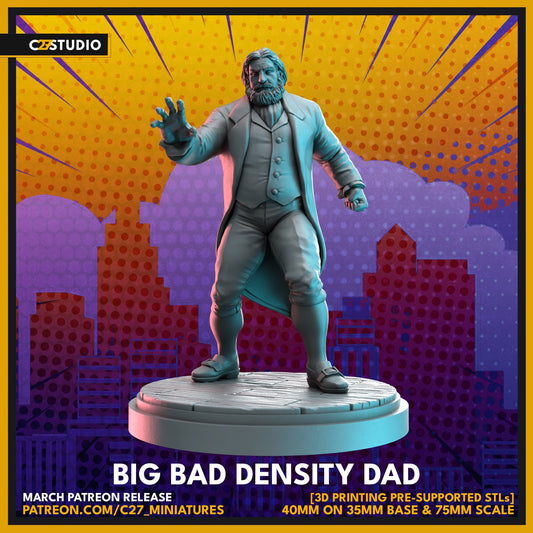 Big Bad Density Dad | 40mm Crisis Protocol | Tabletop Gaming | Tabletop Miniature | Superhero | MCP