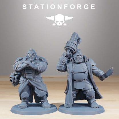 GrimGuard Mutants - Set of 10 | | Wargame Proxy | Sci-Fi | Cyberpunk