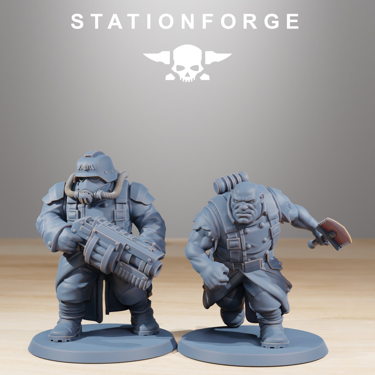 GrimGuard Mutants - Set of 10 | | Wargame Proxy | Sci-Fi | Cyberpunk