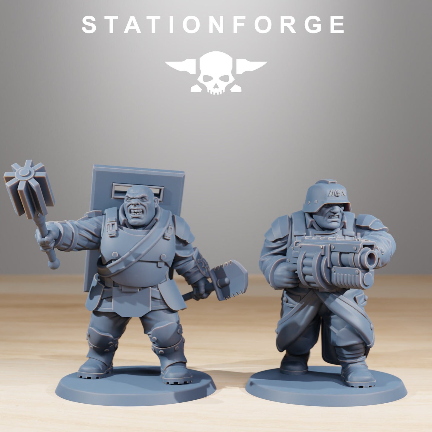 GrimGuard Mutants - Set of 10 | | Wargame Proxy | Sci-Fi | Cyberpunk