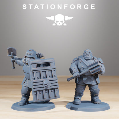 GrimGuard Mutants - Set of 10 | | Wargame Proxy | Sci-Fi | Cyberpunk