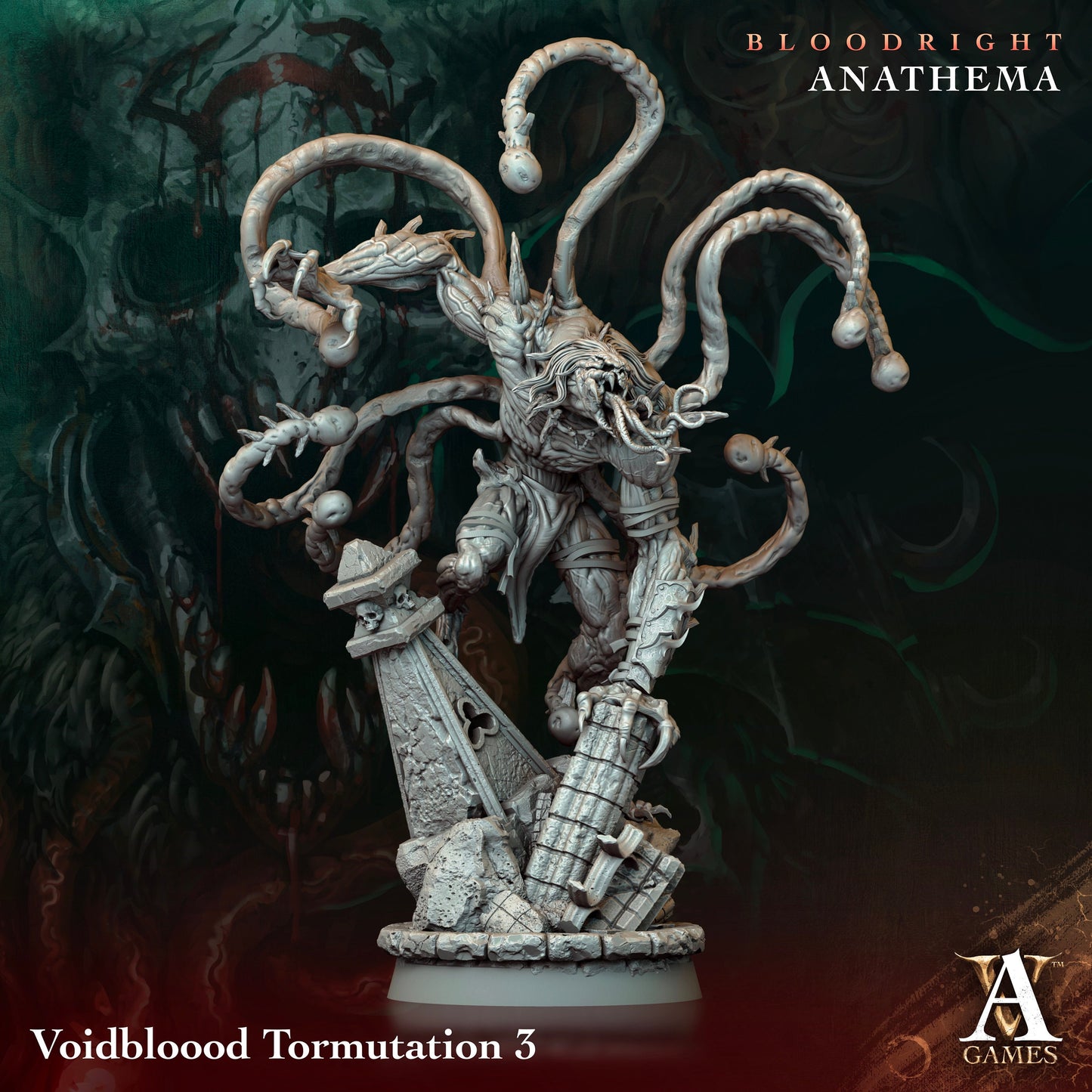 Voidbloood Tormutation- v3 | Tabletop Gaming Miniature | Fantasy-War Games