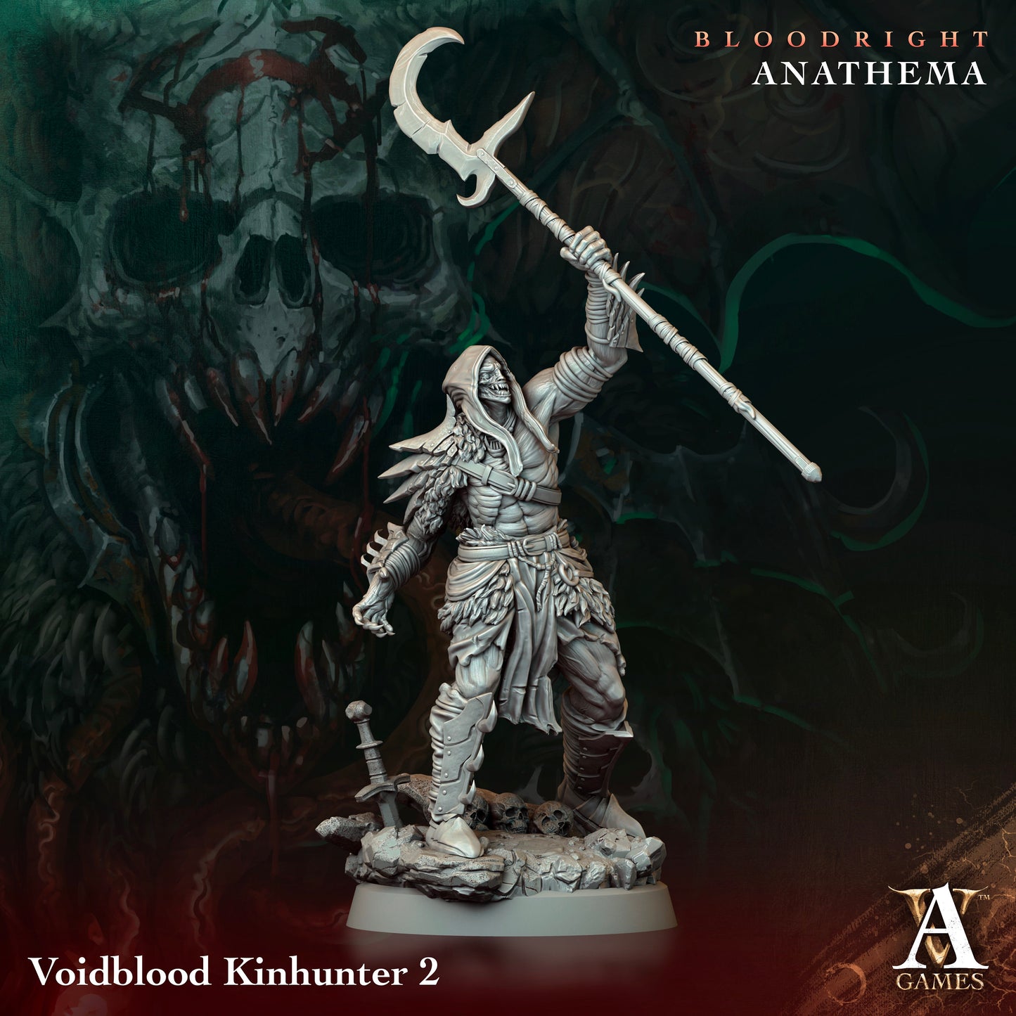 Voidblood Kinhunter - v2 | Tabletop Gaming Miniature | Fantasy-War Games