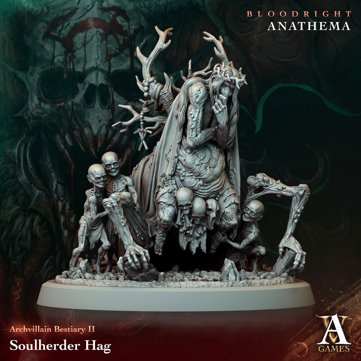 Southerder Hag | DnD Miniatures | Tabletop Gaming | Sci-Fi | Cyberpunk