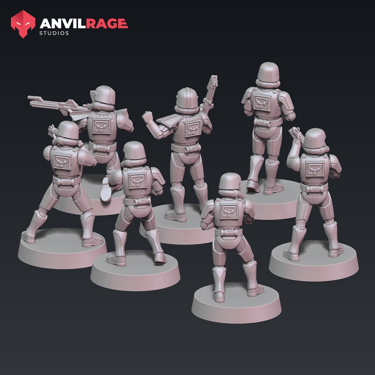 Phase 1 - Storm Soldiers - Set of 7