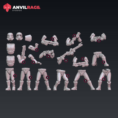 Phase 1 - Storm Soldiers - Set of 7
