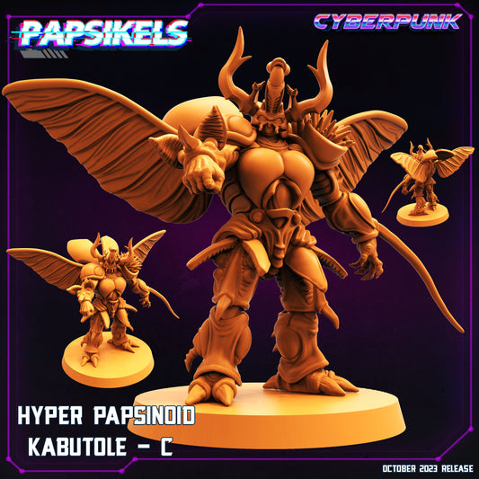 Hyper Papsinoid Kabutole - C | DnD Miniatures | Tabletop Gaming | Tabletop Miniature | Sci-Fi | Cyberpunk