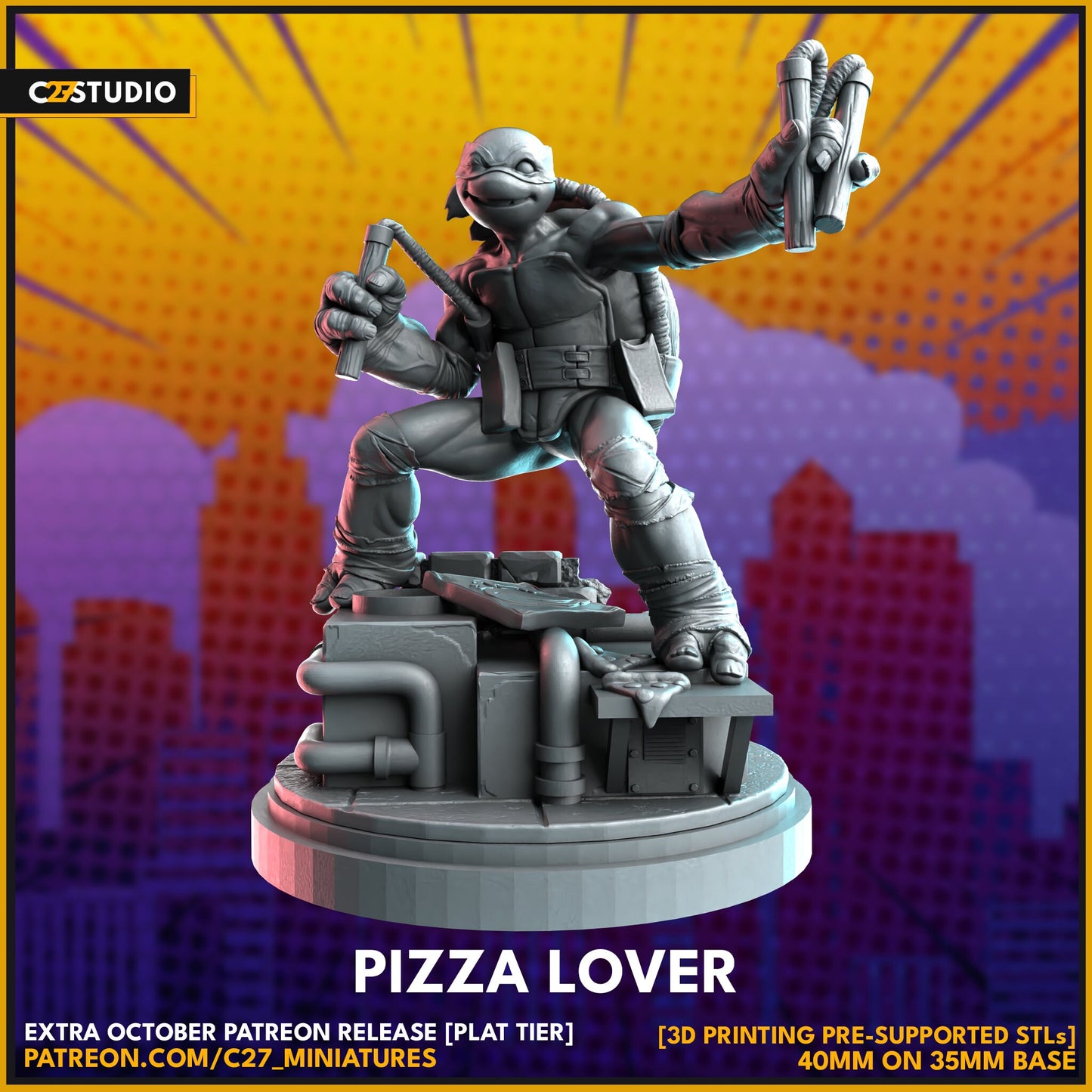 Pizza Lover | 40mm Crisis Protocol | Superhero