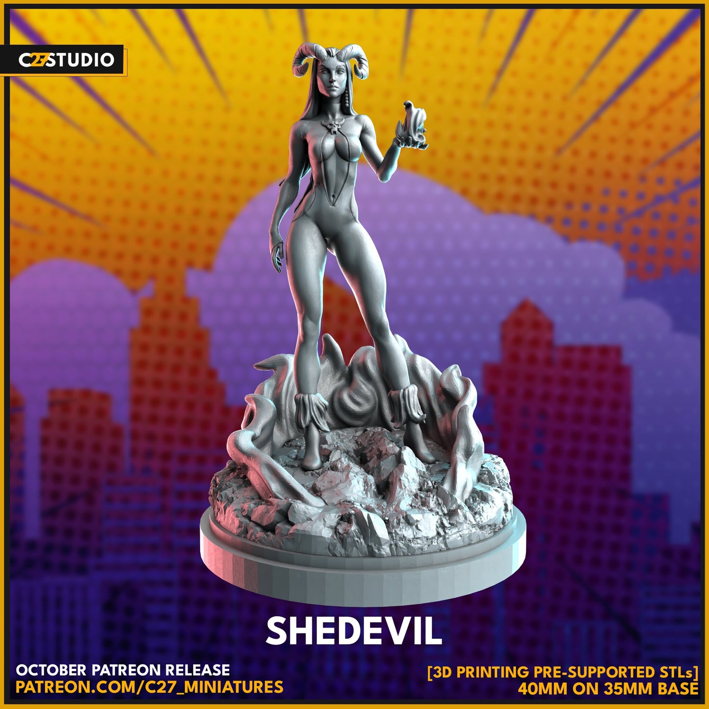 She Devil | 40mm Crisis Protocol | Superhero