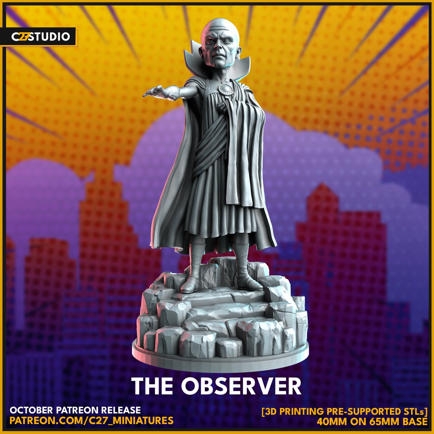 The Observer | 40mm Crisis Protocol | Superhero