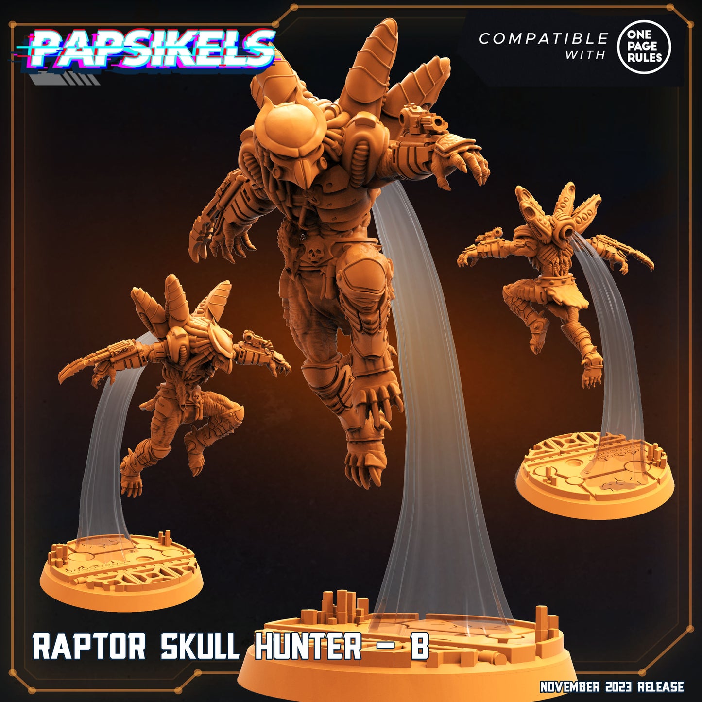 Raptor Skull Hunter - B | Tabletop Gaming