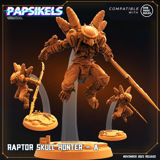 Raptor Skull Hunter - A | Tabletop Gaming