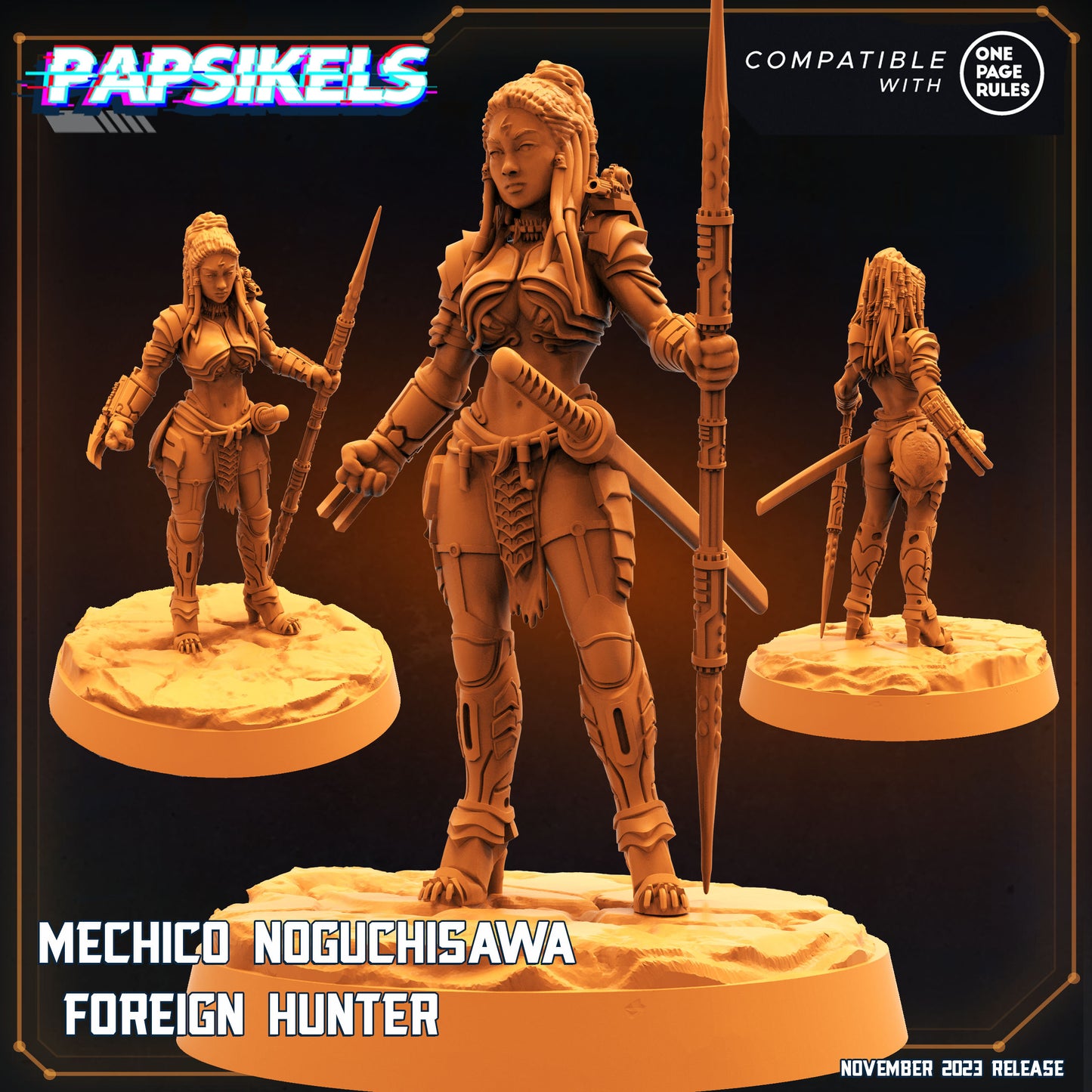 Mechico Noguchisawa Foreign Hunter | Tabletop Gaming