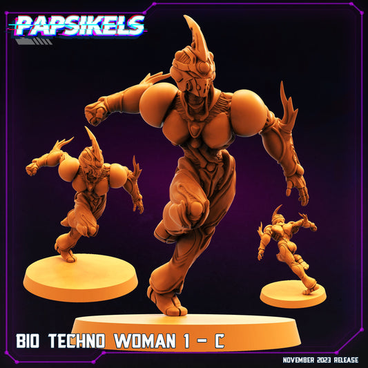 Bio Techno Woman 1 - C | Tabletop Gaming