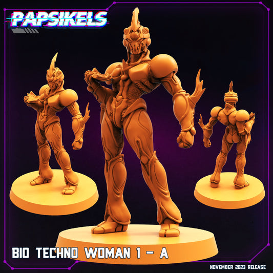 Bio Techno Woman 1 - A | Tabletop Gaming