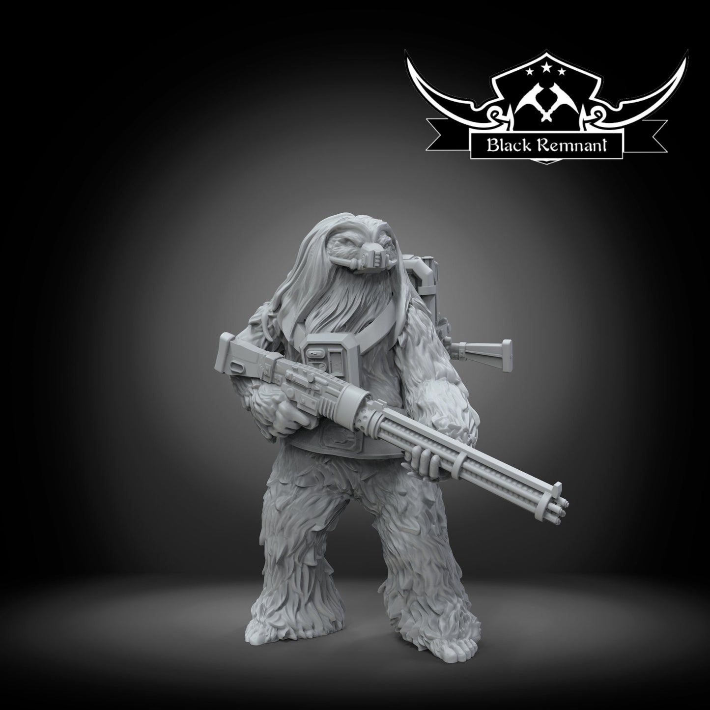 Yeti Partisan | 35mm | SW Legions | Sci-Fi | SW Miniatures