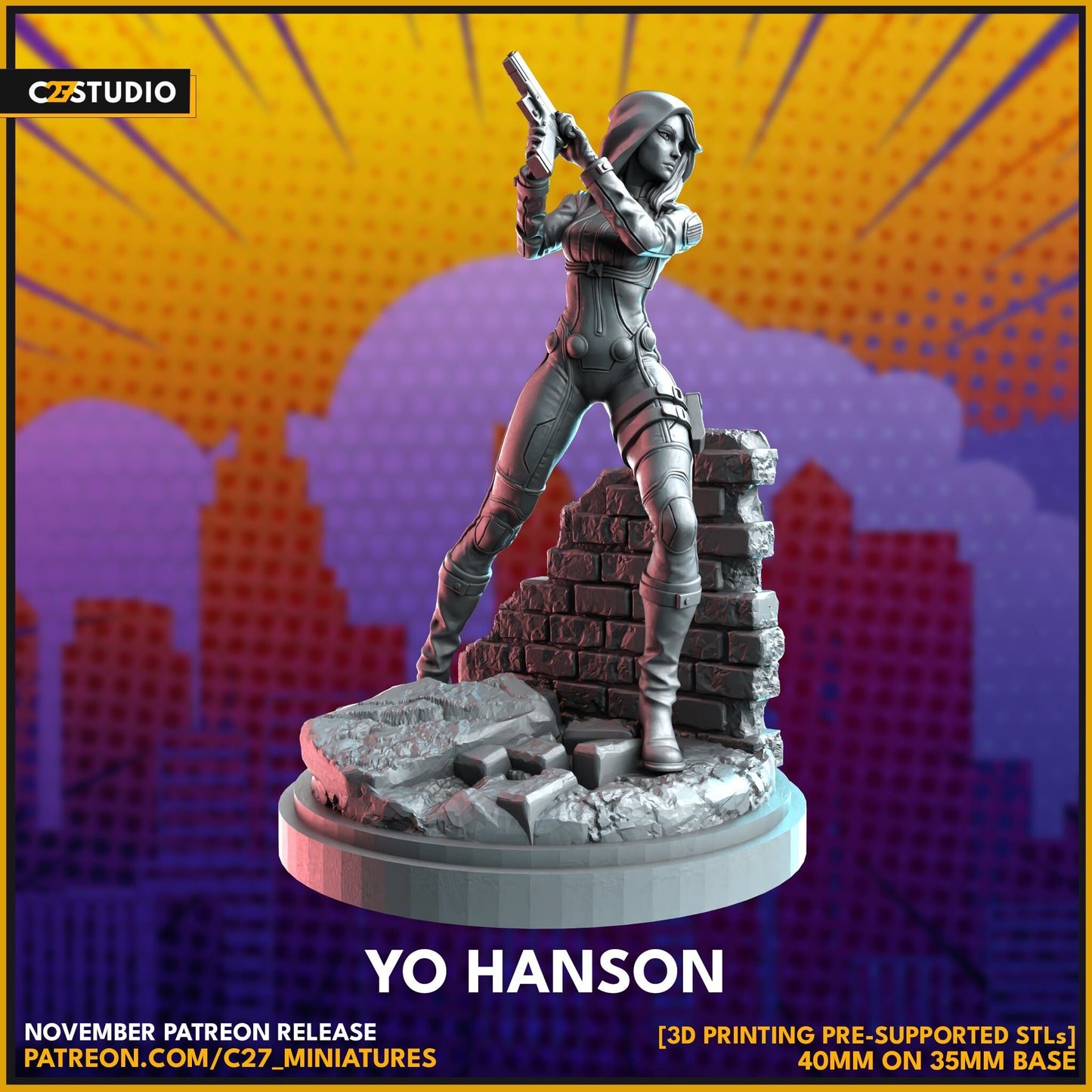 Yo Hanson | 40mm Crisis Protocol | Superhero