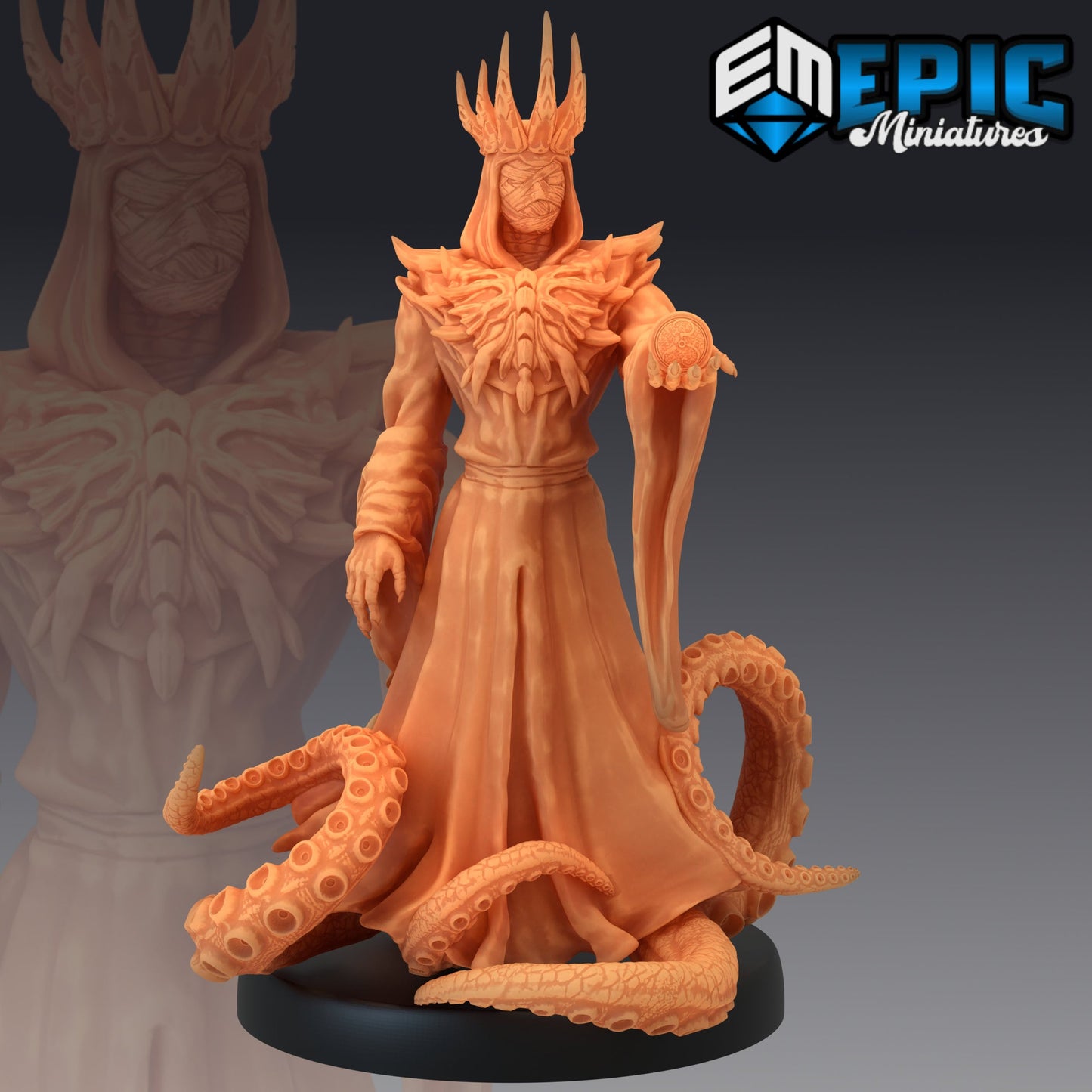 Hastur King in Yellow | DnD Miniatures | Tabletop Gaming Miniature | Fantasy-War Games