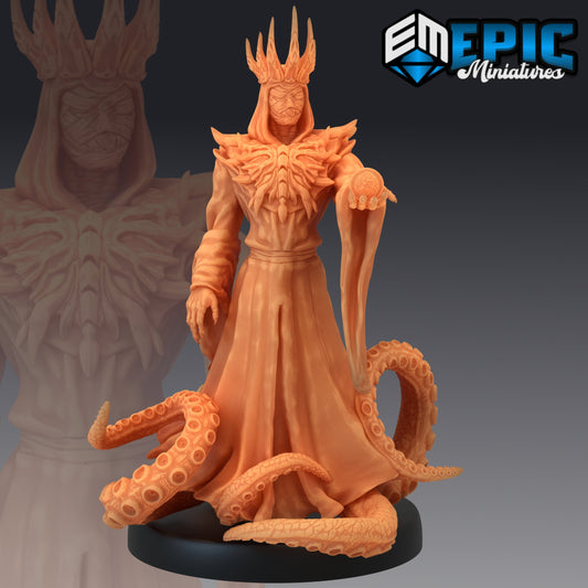 Hastur King in Yellow | DnD Miniatures | Tabletop Gaming Miniature | Fantasy-War Games