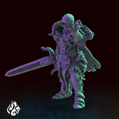 Skeletons - Death Knight | DnD Miniatures | Tabletop Gaming Miniature | Fantasy-War Games